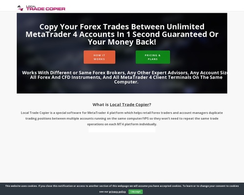 Trade Copier | MT4 MT5 DxTrade | Forex Copy Trading Software